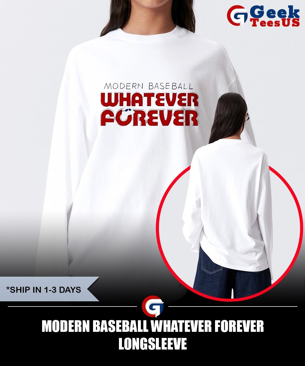 Modern baseball whatever forever shirt