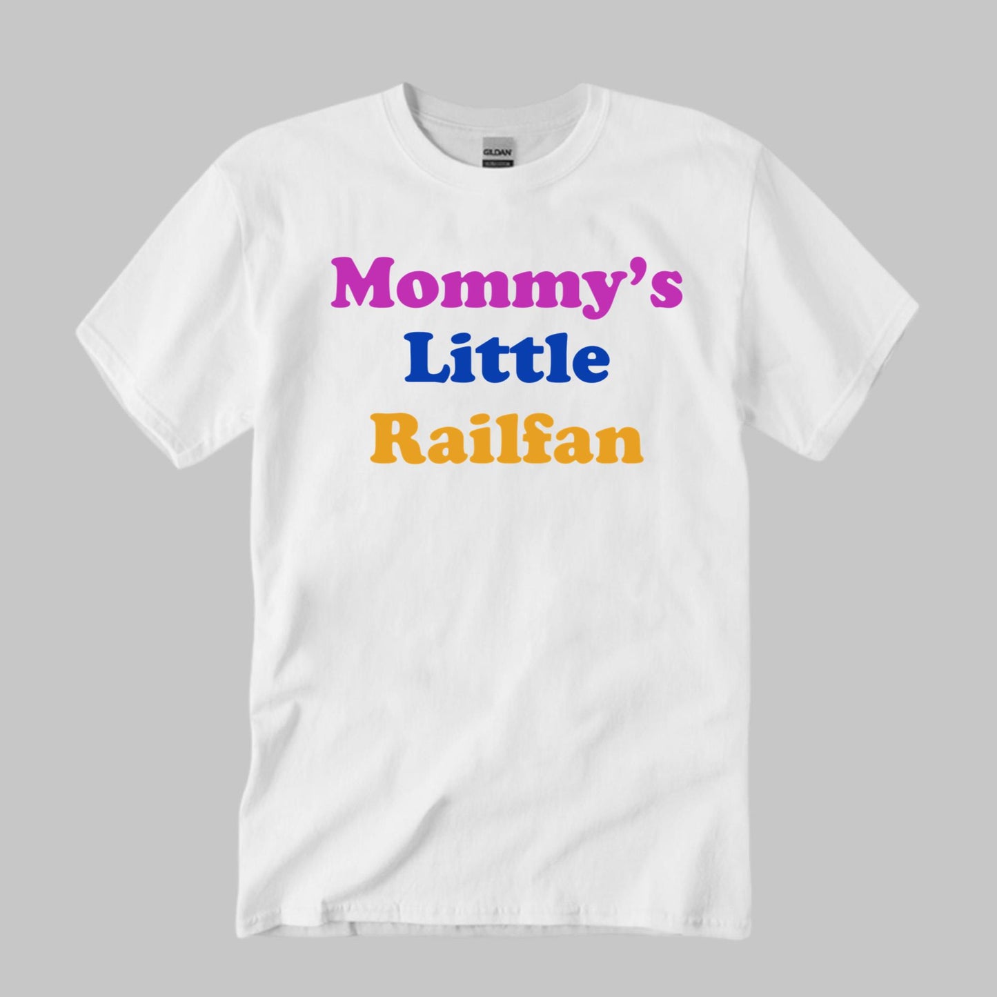 Mommy’s Little Railfan Shirt