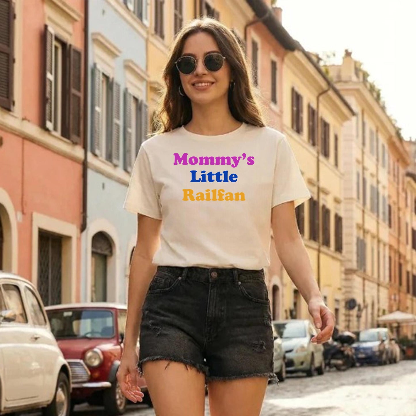 Mommy’s Little Railfan Shirt