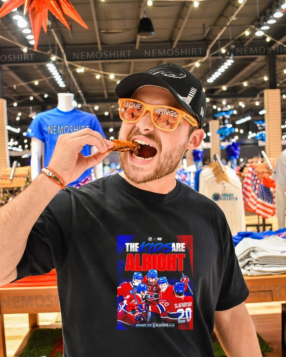 Montreal Canadiens 2026 Stanley Cup Playoffs the kids are alright shirt