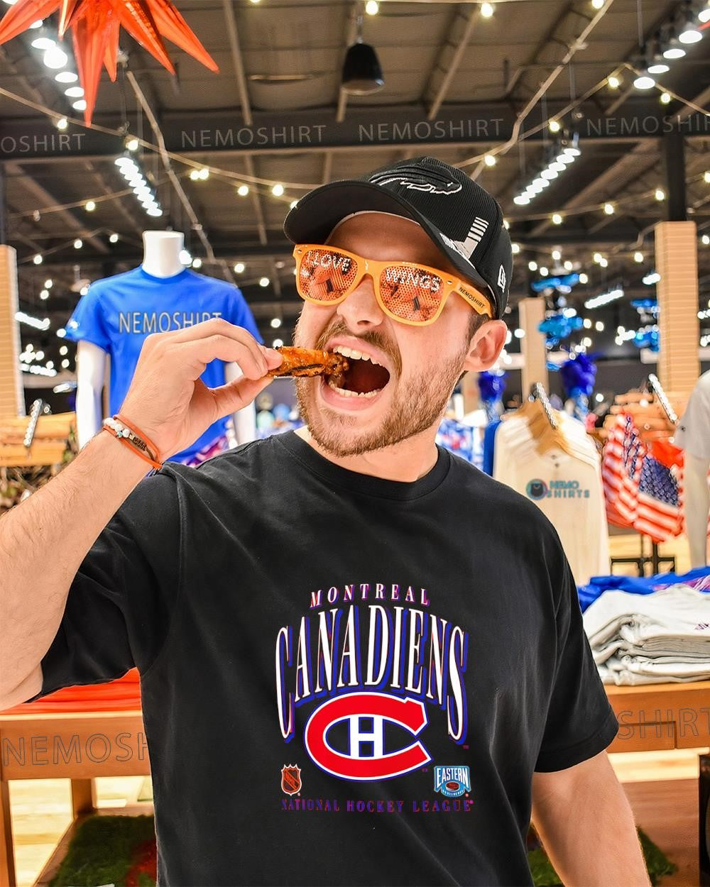 Montreal Canadiens National Hockey League logo shirt