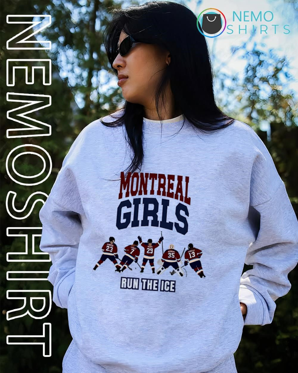 Montreal Victoire 2026 Walter Cup girls stacey run the ice shirt