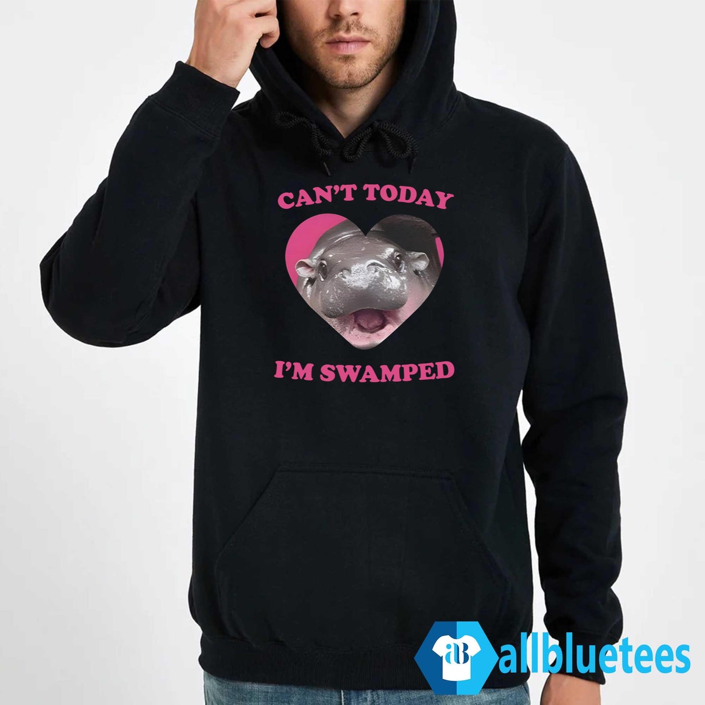 Moo Deng Can’t Today I’m Swamped Shirt