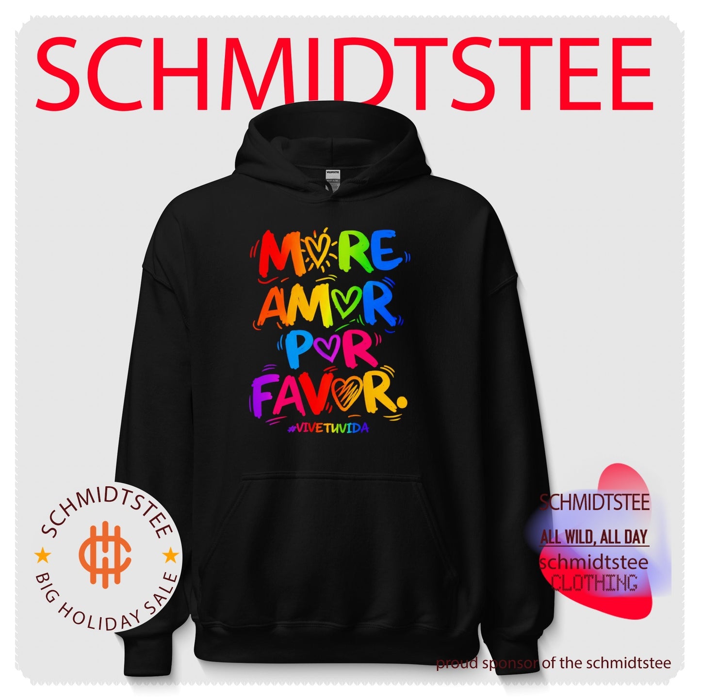 More Amor Vive Tu Vida Pride shirt