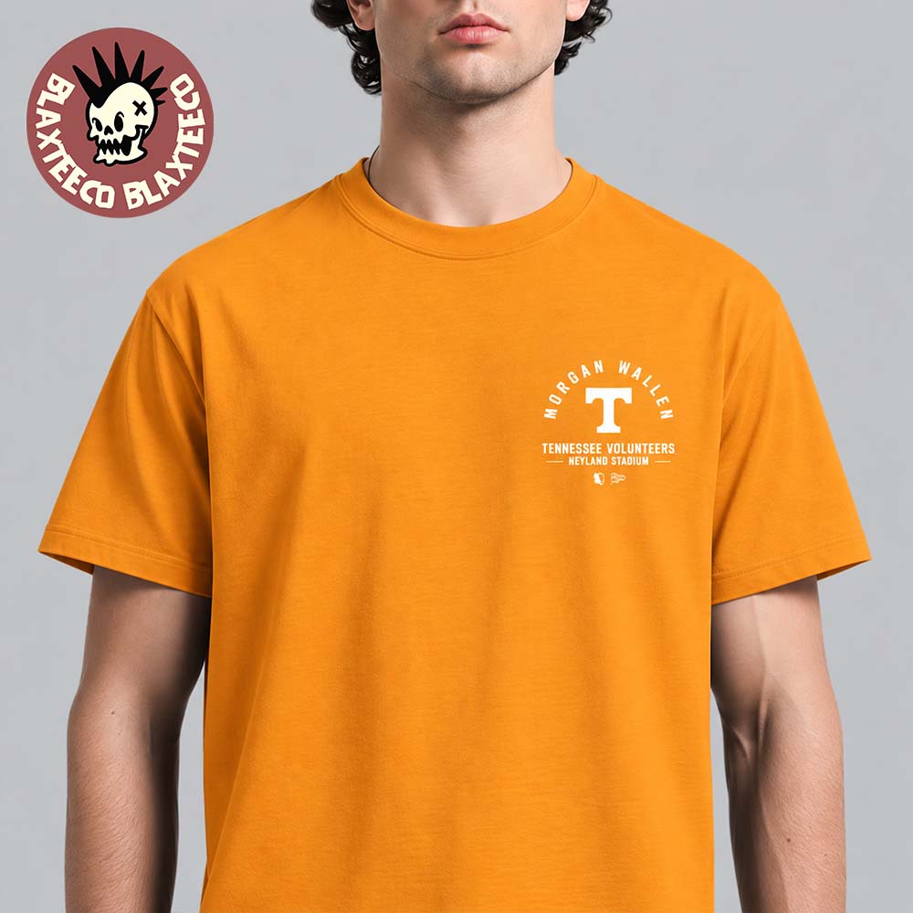 Morgan Wallen X Vols Tennessee Volunteers Logo Orange T-Shirt