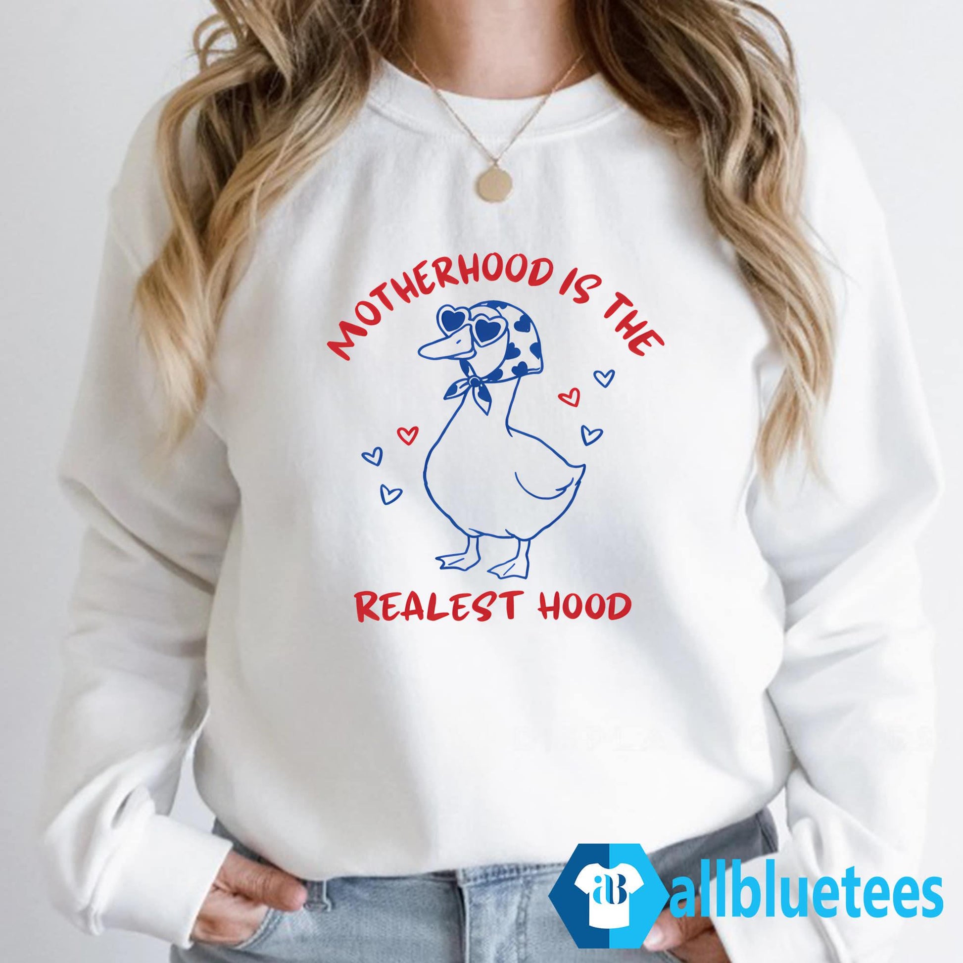 Motherhood Is The Realest Hood Mother Duck Shirt
