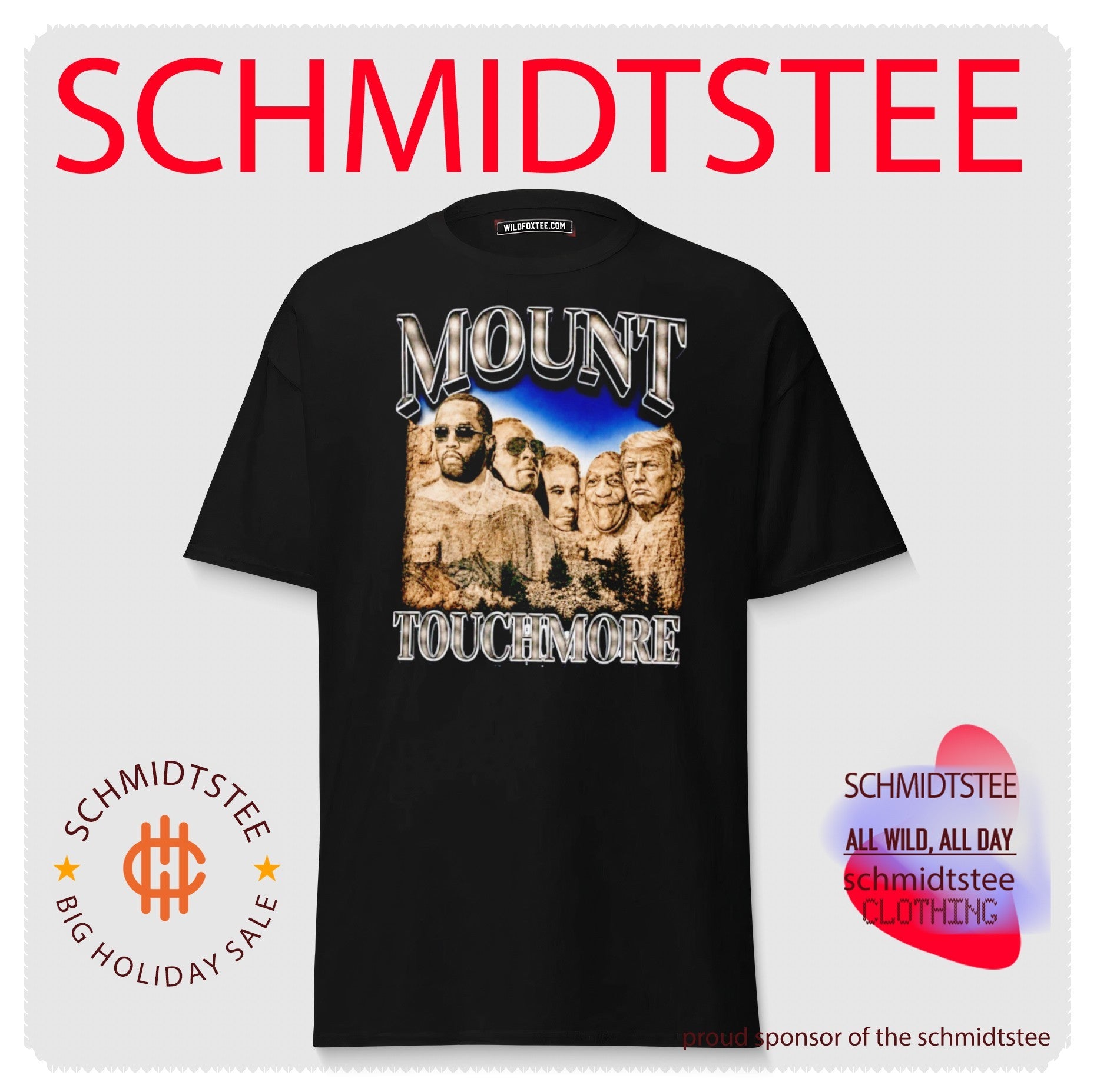 Mount Touchmore Anti Trump Diddy Epstein shirt