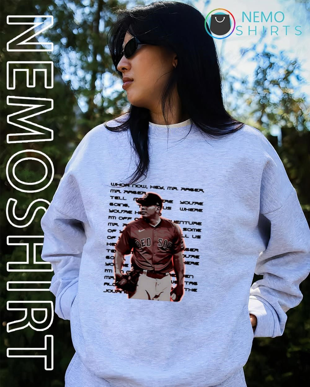 Mr. Rager Rafael Devers Boston Red Sox player shirt