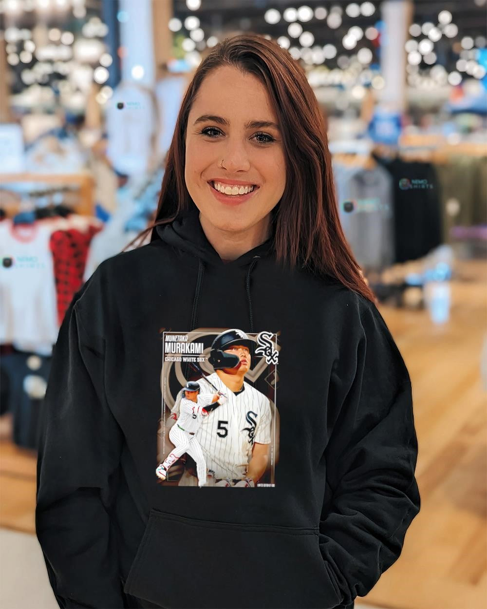 Munetaka Murakami Chicago White Sox No.5 overall player shirt