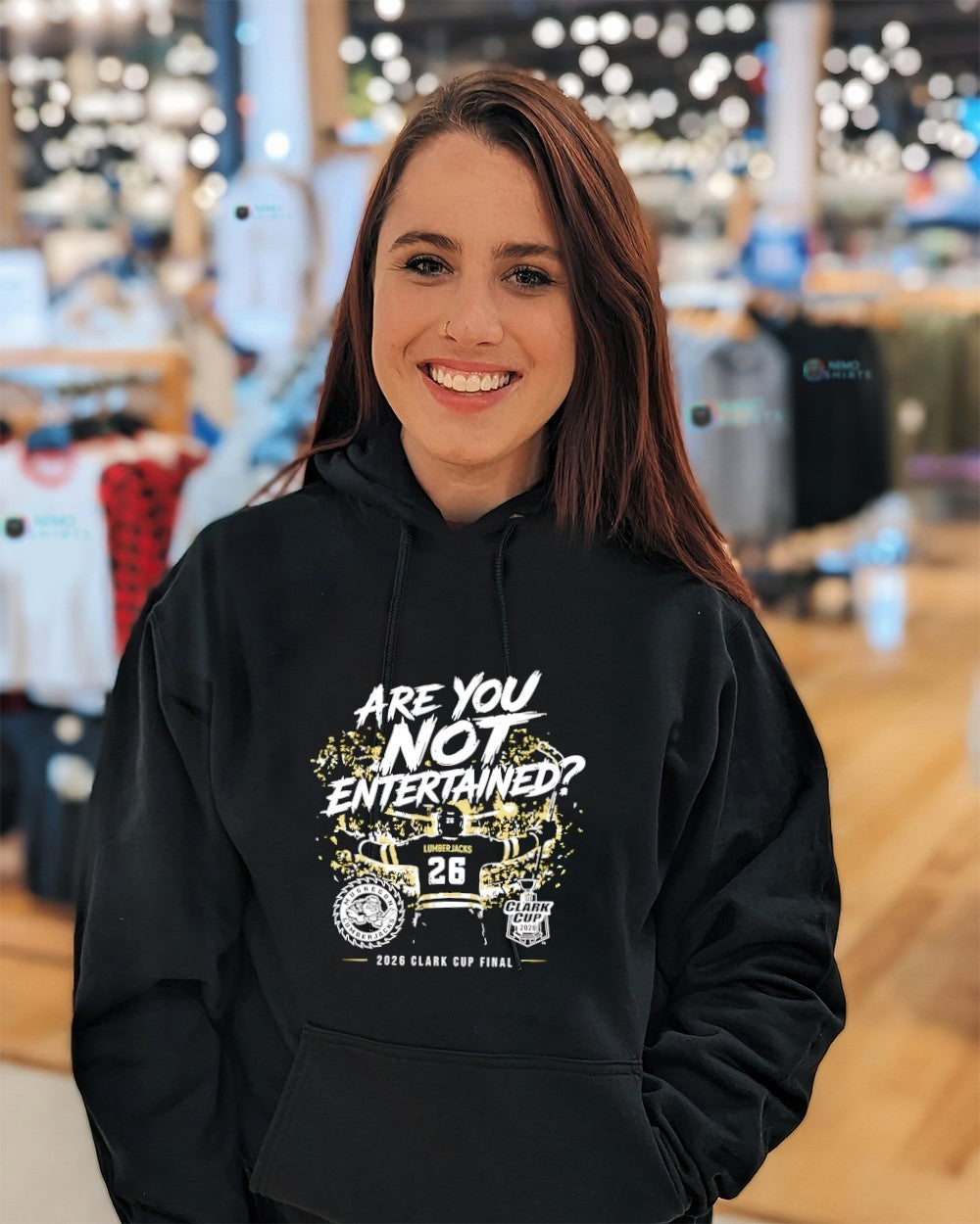 Muskegon Lumberjacks 2026 Clark Cup Final are you not entertained shirt