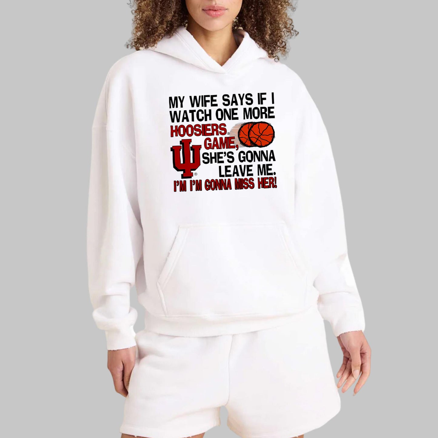 My Wife Says If I Watch One More Hoosiers Game Shirt