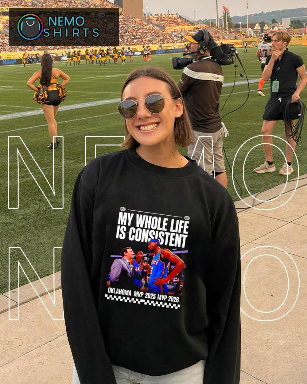 My whole life is consistent SGA Oklahoma MVP 2025 MVP 2026 shirt