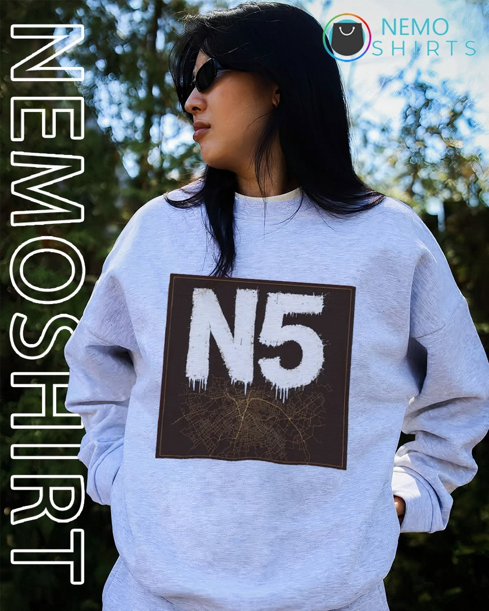 N5 North London postcode shirt