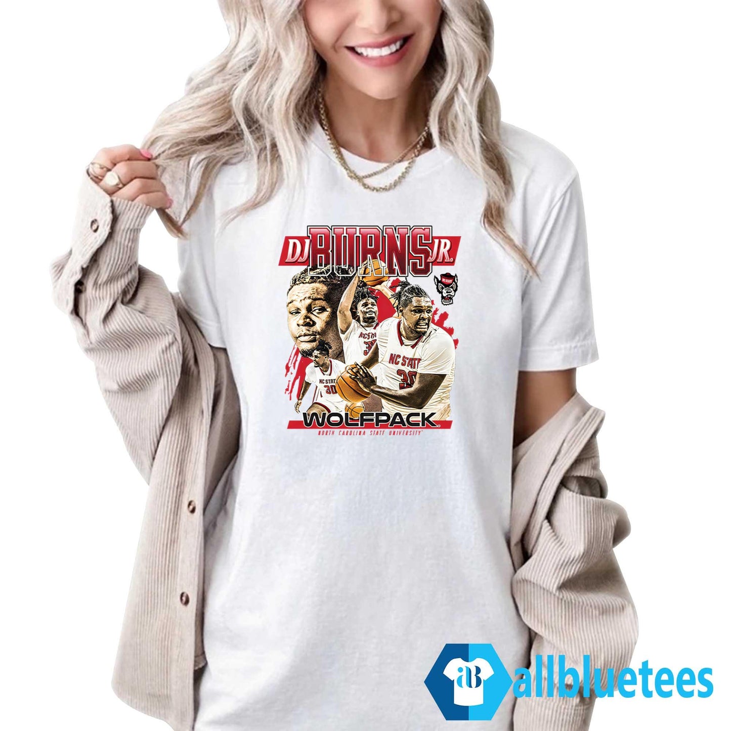 NC State DJ Burns Jr Shirt