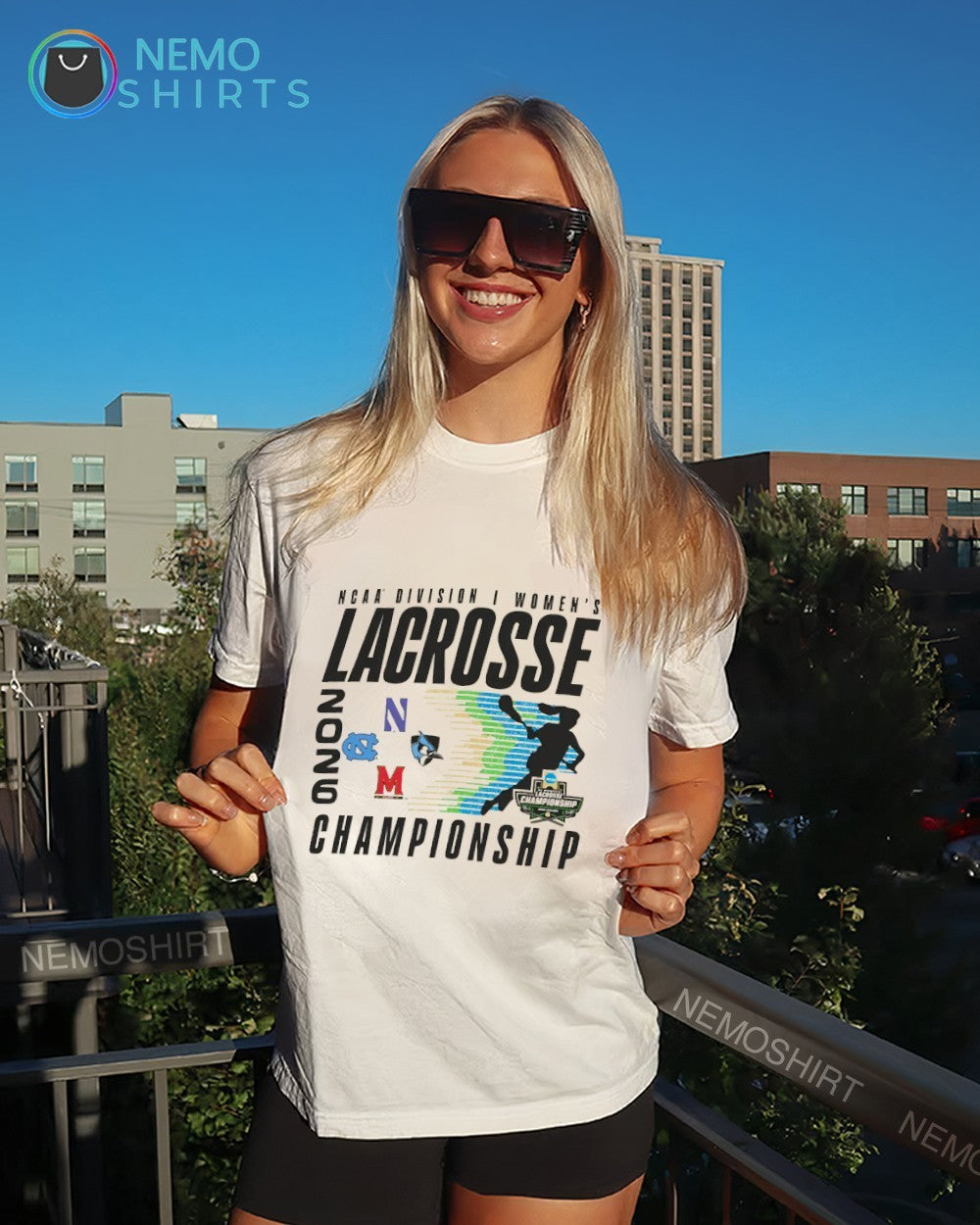 NCAA Division I women’s lacrosse 2026 championship shirt