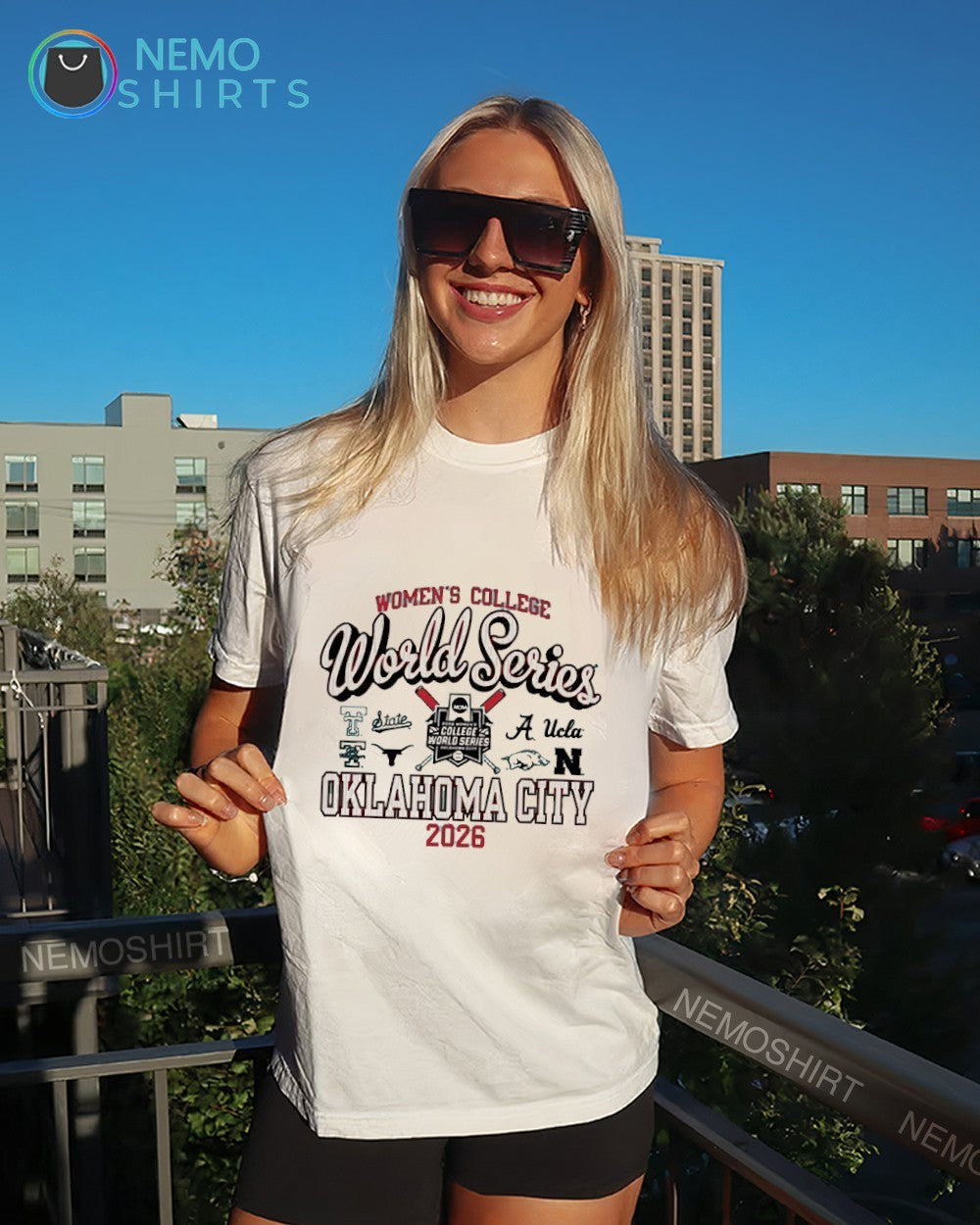 NCAA women’s College World Series 8 teams 2026 Oklahoma city shirt