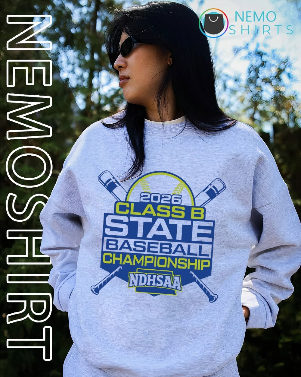 NDHSAA Class B State Baseball Championship 2026 shirt