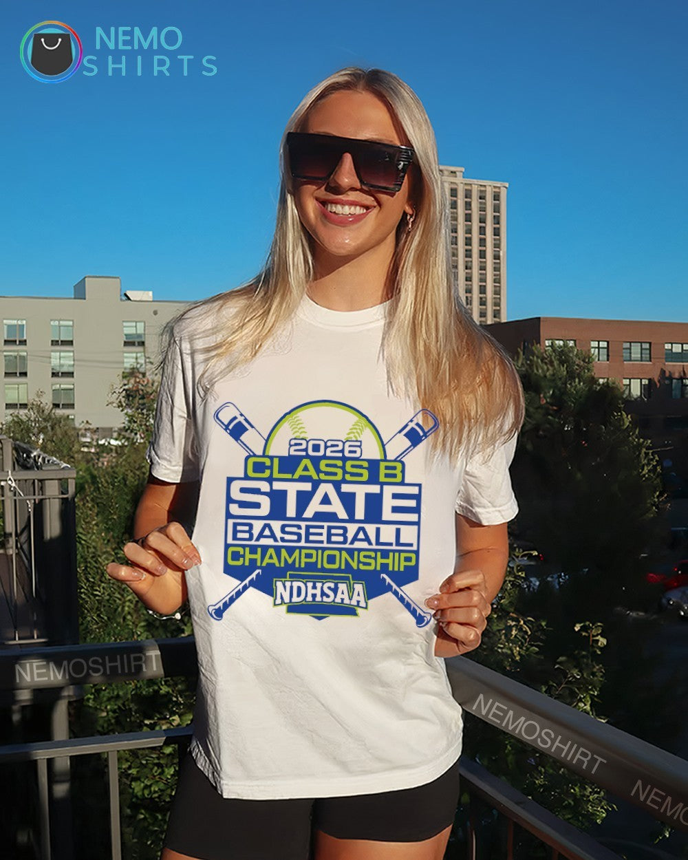 NDHSAA Class B State Baseball Championship 2026 shirt