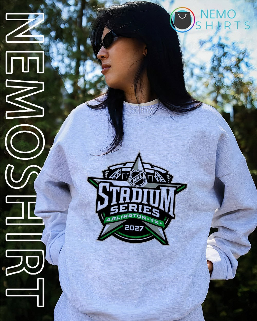 NHL Stadium Series Arlington TX 2027 logo shirt