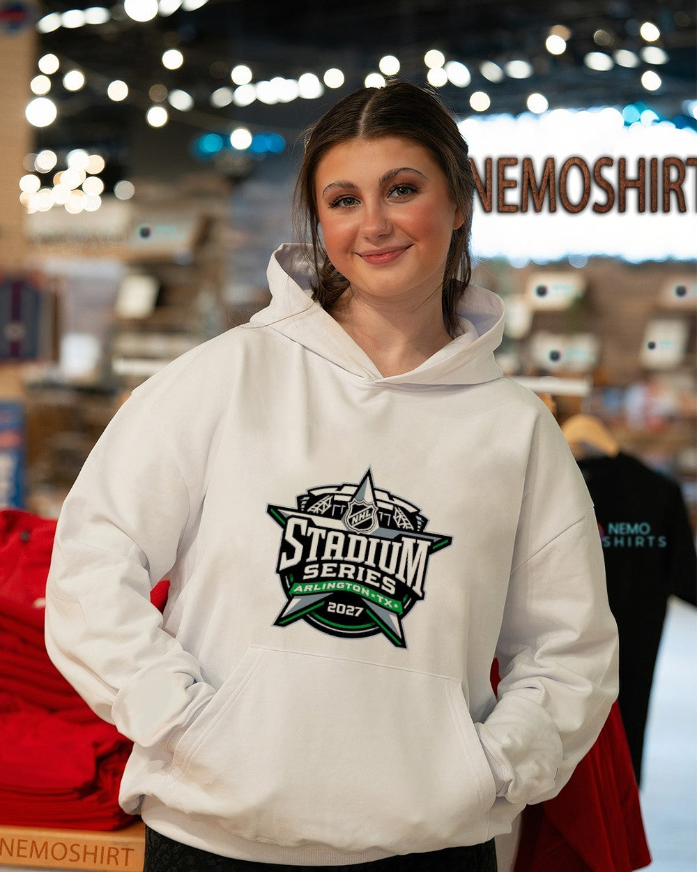 NHL Stadium Series Arlington TX 2027 logo shirt