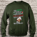 The jollisest bunch of a assholes this side of the Nuthouse Ugly Christmas Sweater