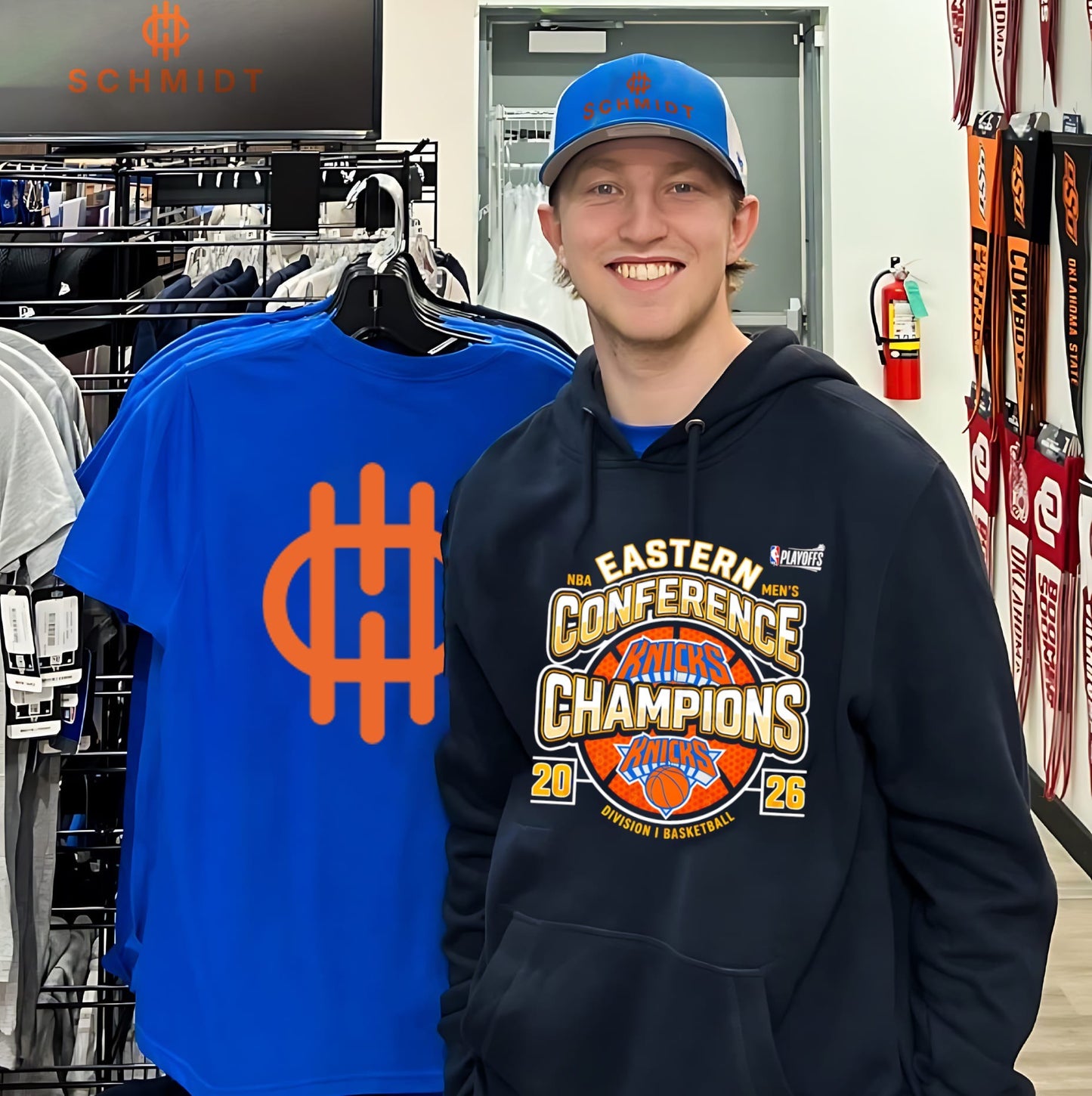 NY Knicks Dividion I Basketball Eastern Conference Champions 2026 shirt
