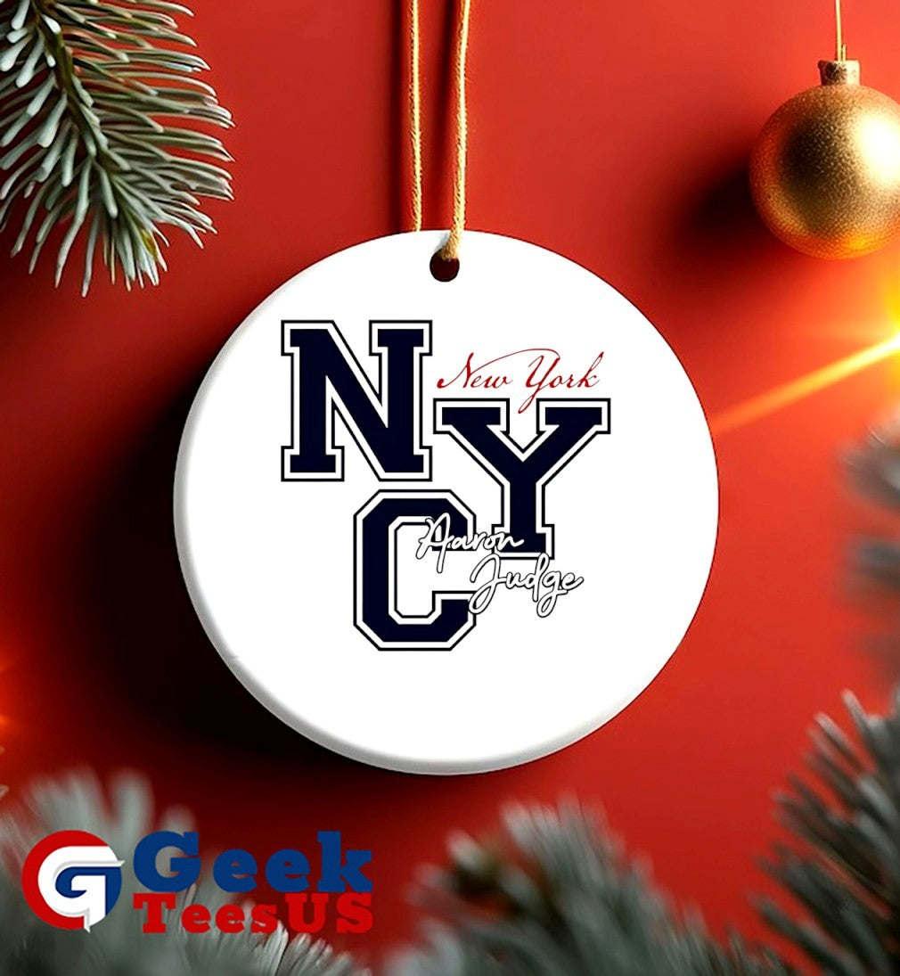 NYC Aaron Judge New York Yankees baseball shirt