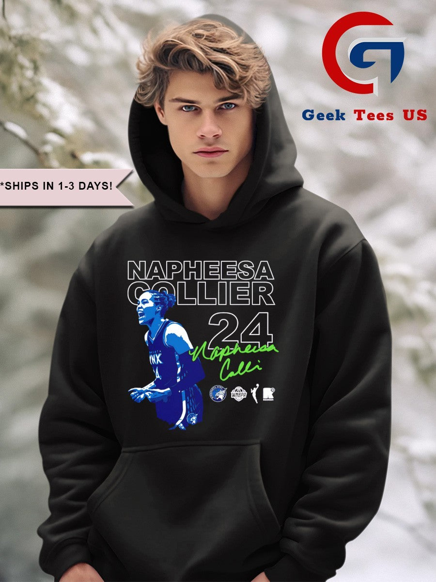 Napheesa Collier Minnesota Lynx WNBA player graphic shirt