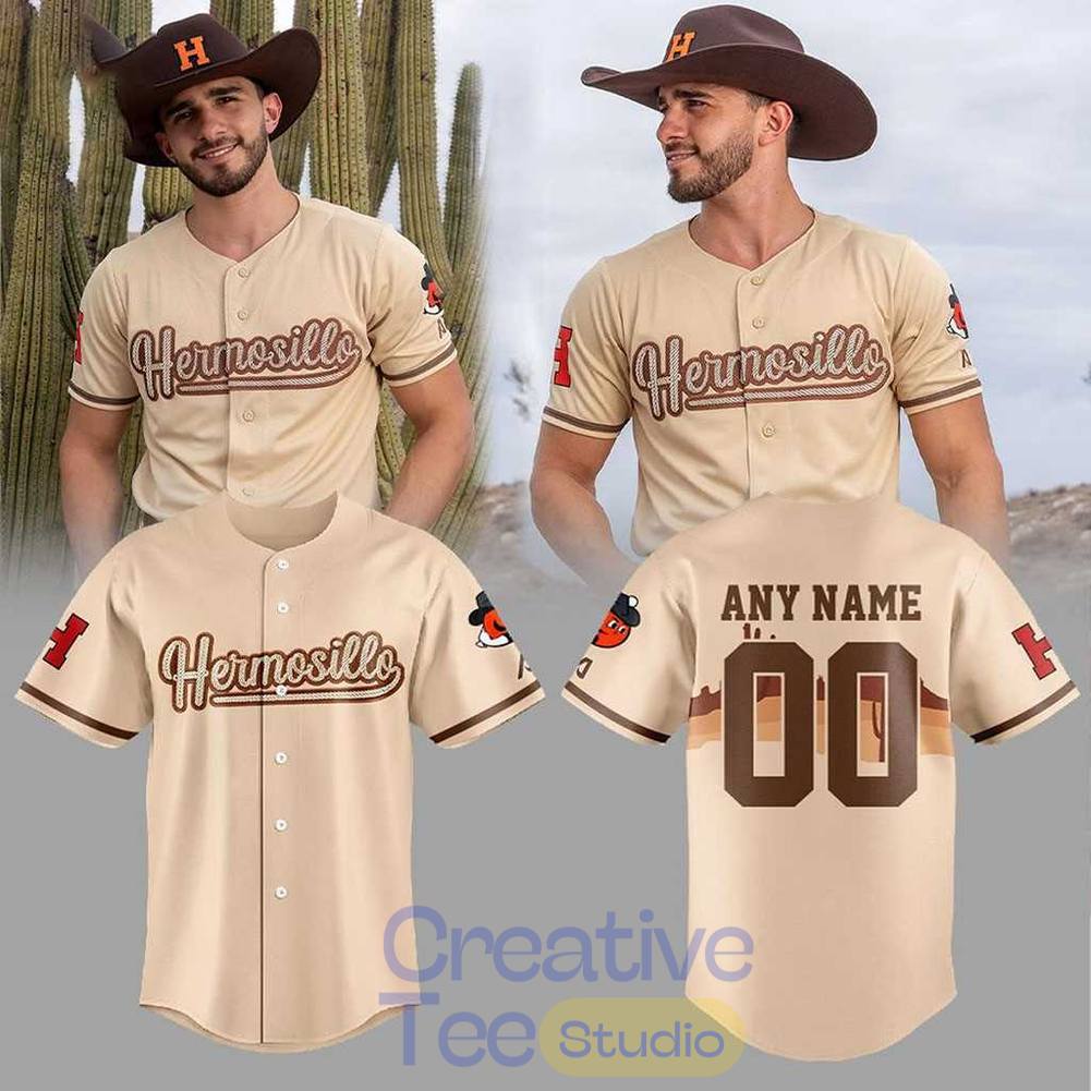 Naranjeros de Hermosillo 2026 Hermosillo Heritage Night Custom Baseball Jersey