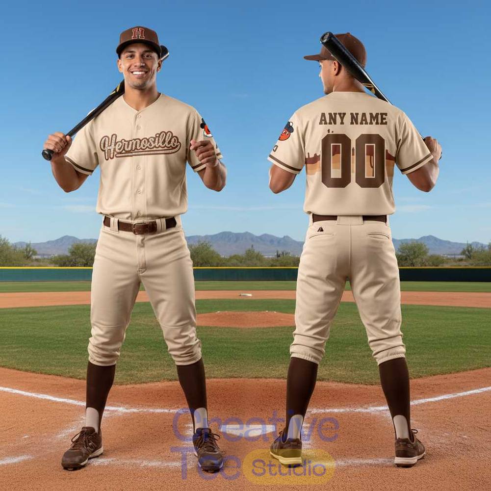 Naranjeros de Hermosillo 2026 Hermosillo Heritage Night Custom Baseball Jersey