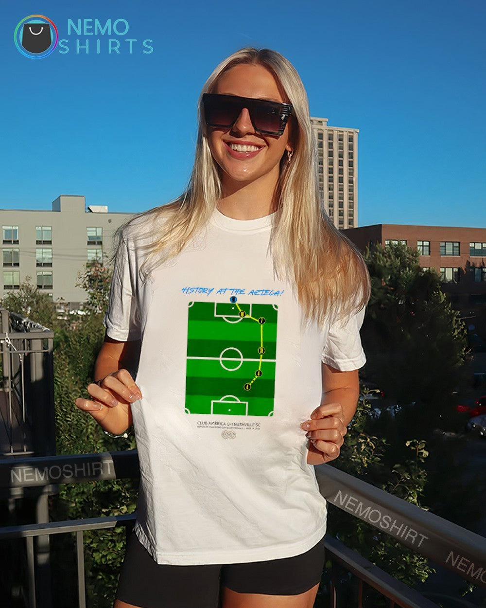 Nashville SC vs Club America CONCACAF Champions Cup Quarterfinals shirt