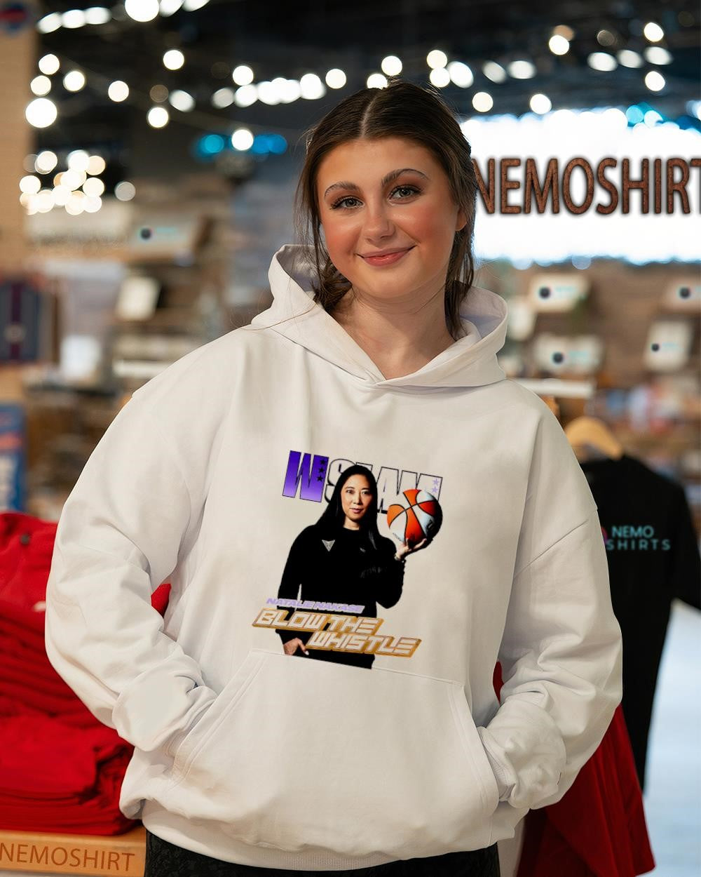 Natalie Nakase Golden State Valkyries blow the whistle shirt