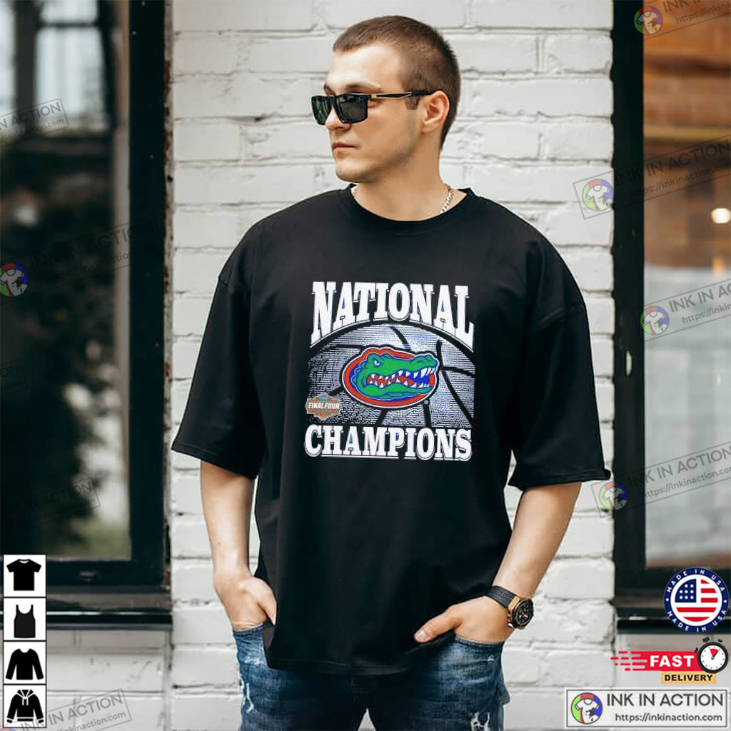 National Champions NCAA Gators 2025, Gators Basketball T-shirt