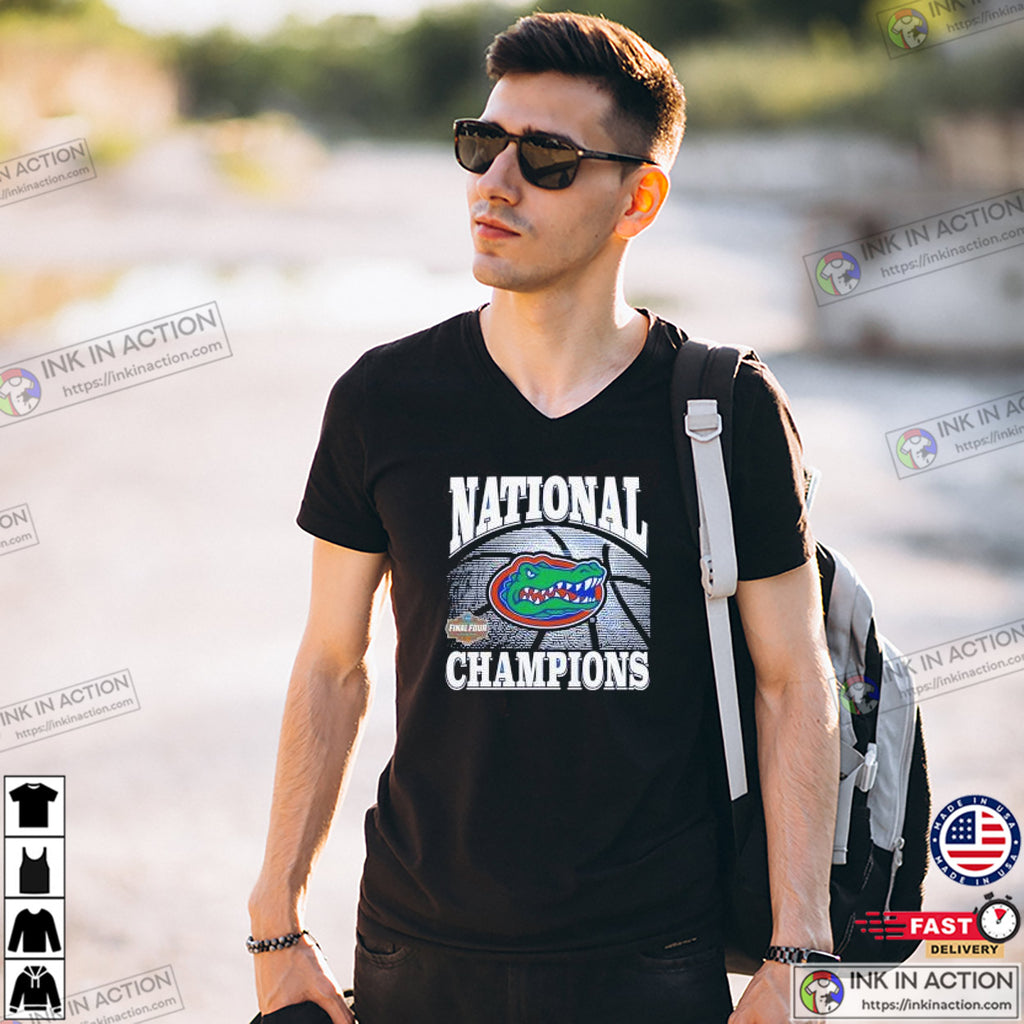 National Champions NCAA Gators 2025, Gators Basketball T-shirt