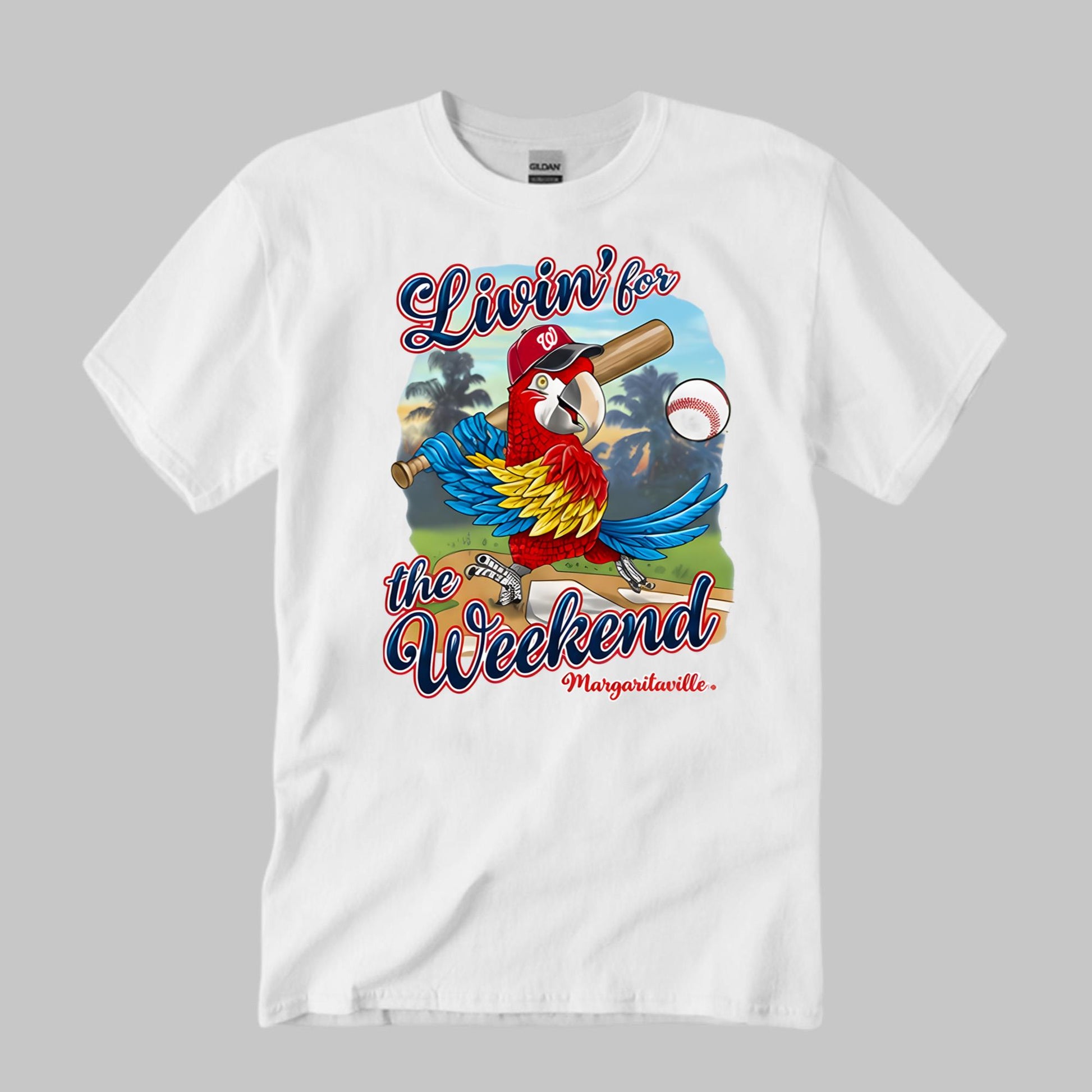 Nationals Margaritaville Night Livin’ For The Weekend Shirt