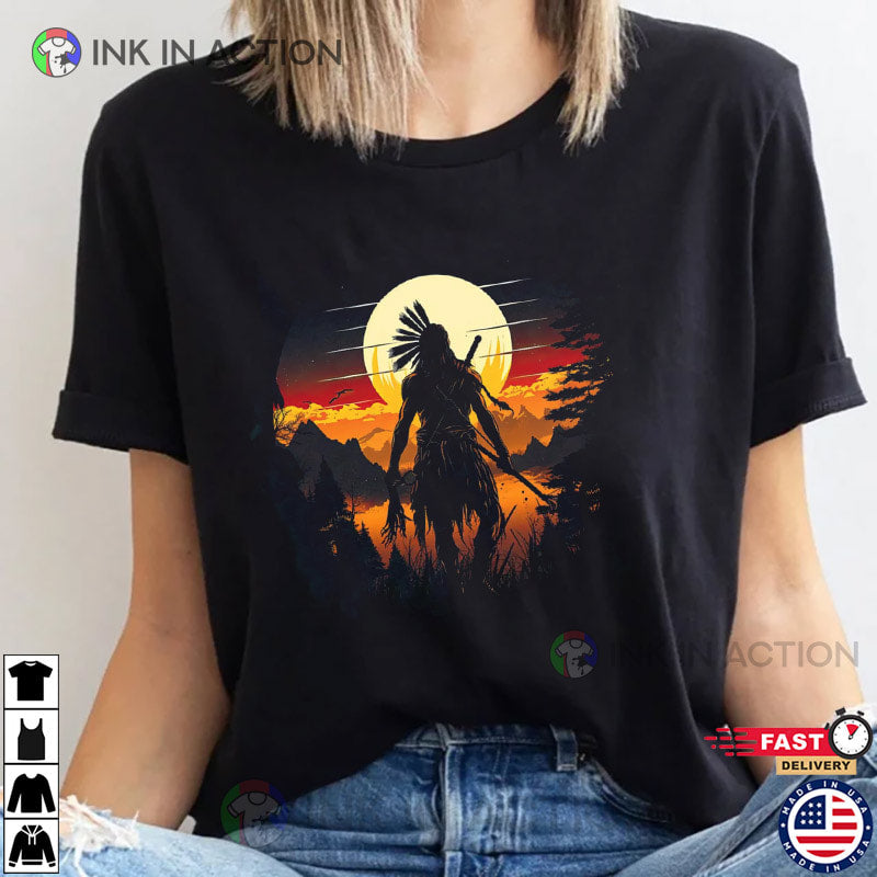 Native American Chief Tribes Culture Shirt