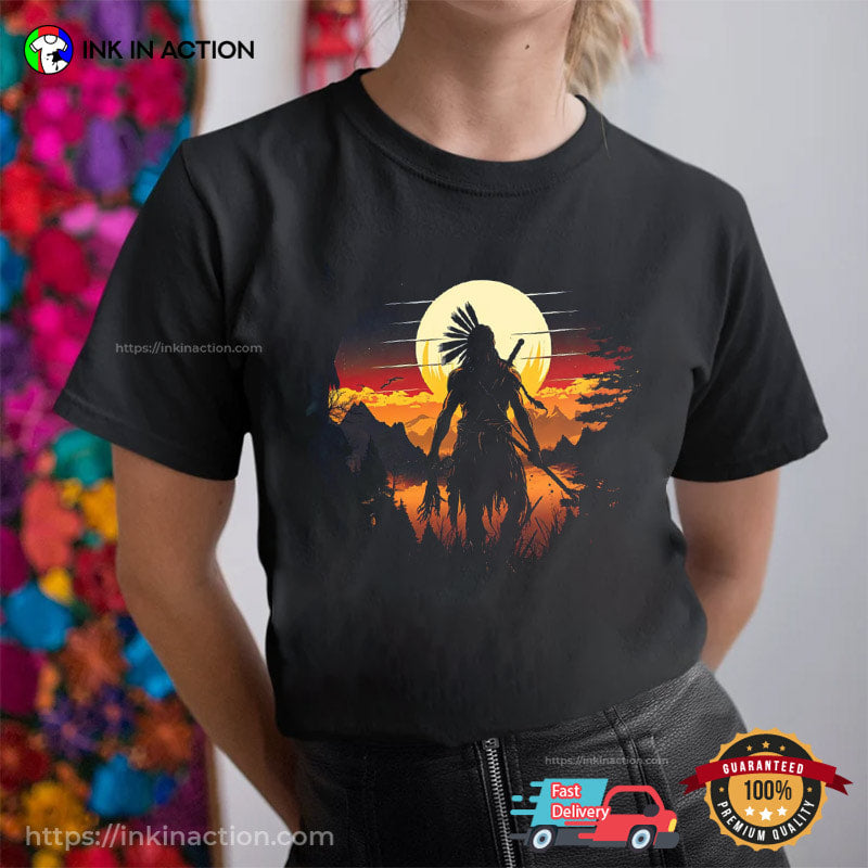 Native American Chief Tribes Culture Shirt