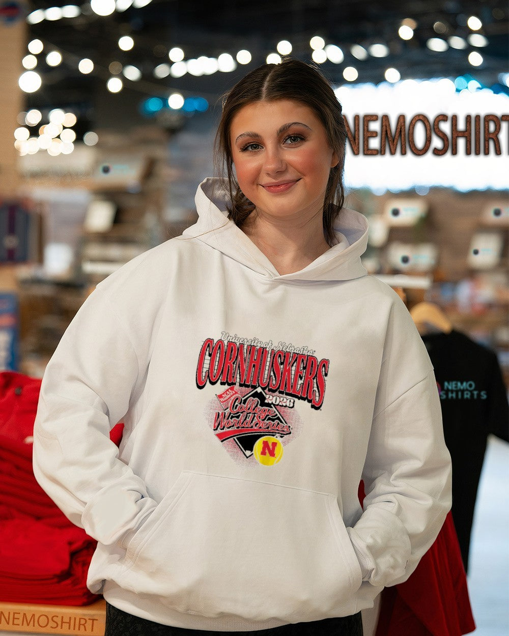 Nebraska Cornhuskers softball 2026 Women’s College World Series shirt
