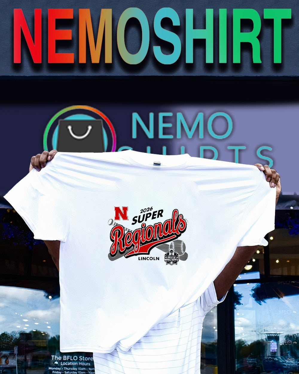 Nebraska Huskers 2026 Softball Super Regional Lincoln shirt