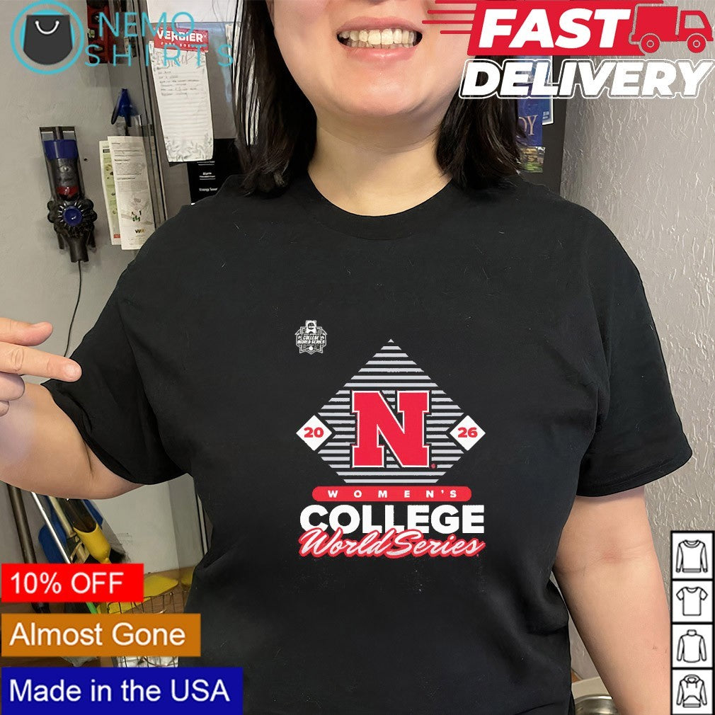 Nebraska Huskers 2026 softball women’s College World Series shirt
