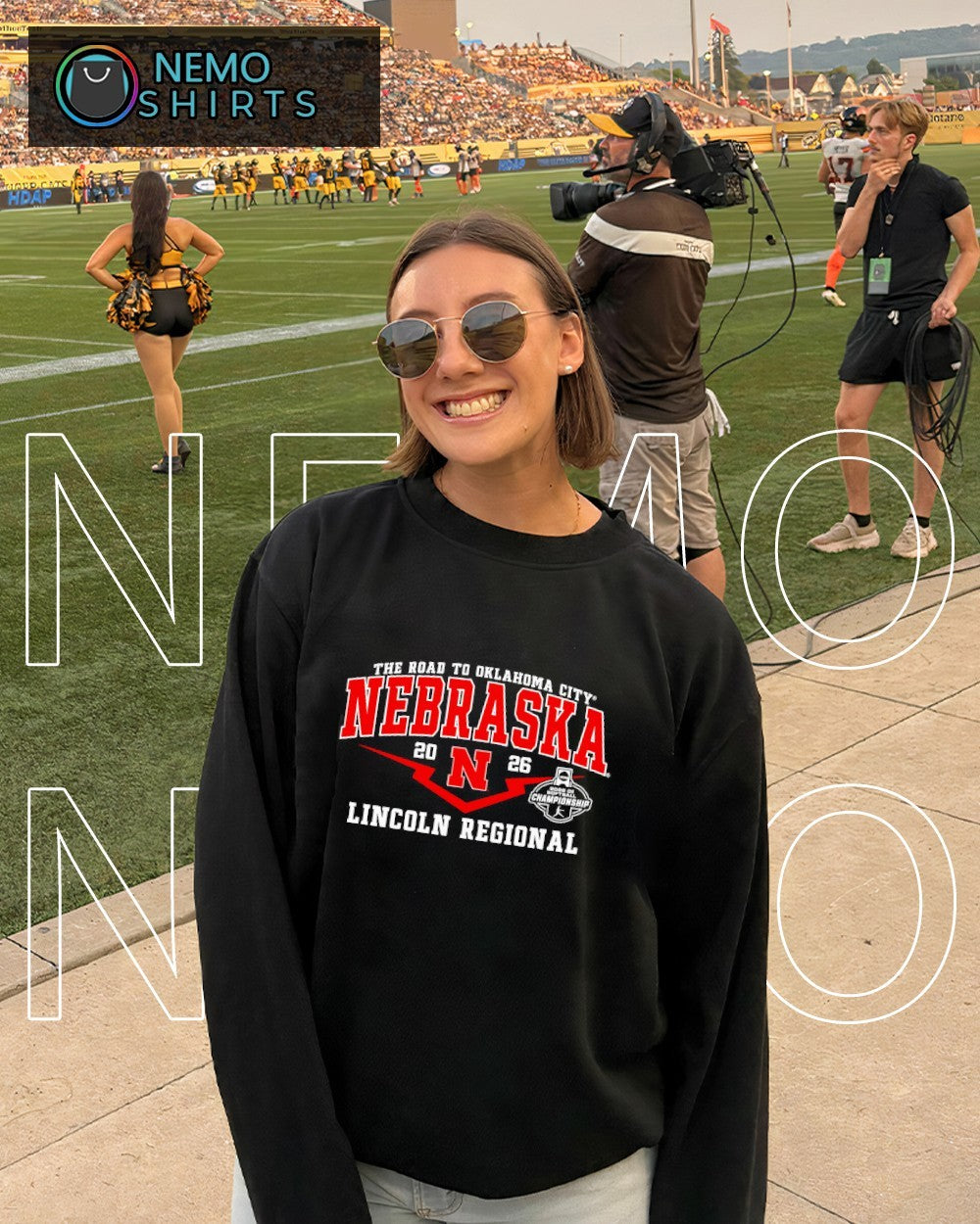 Nebraska Huskers softball 2026 the road to Oklahoma city Lincoln regionals shirt