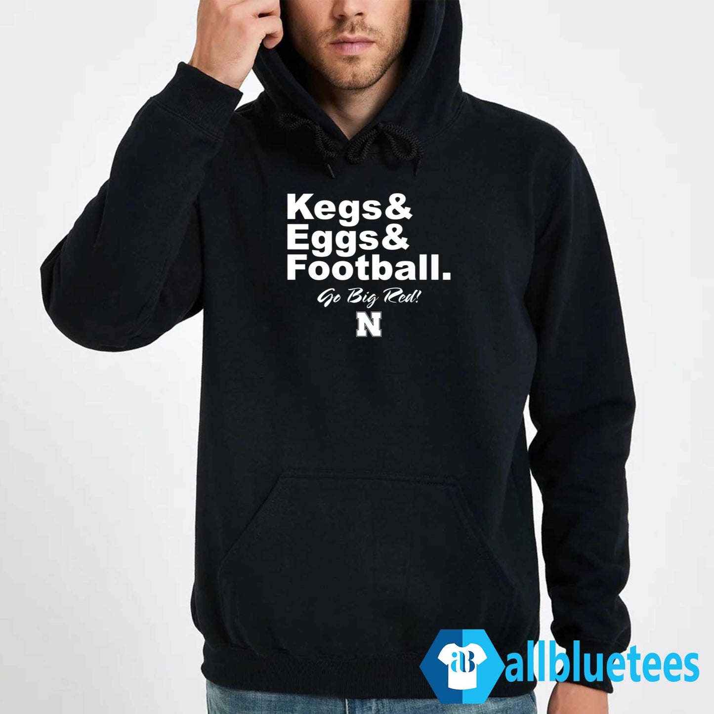 Nebraska Kegs Eggs Football Shirt
