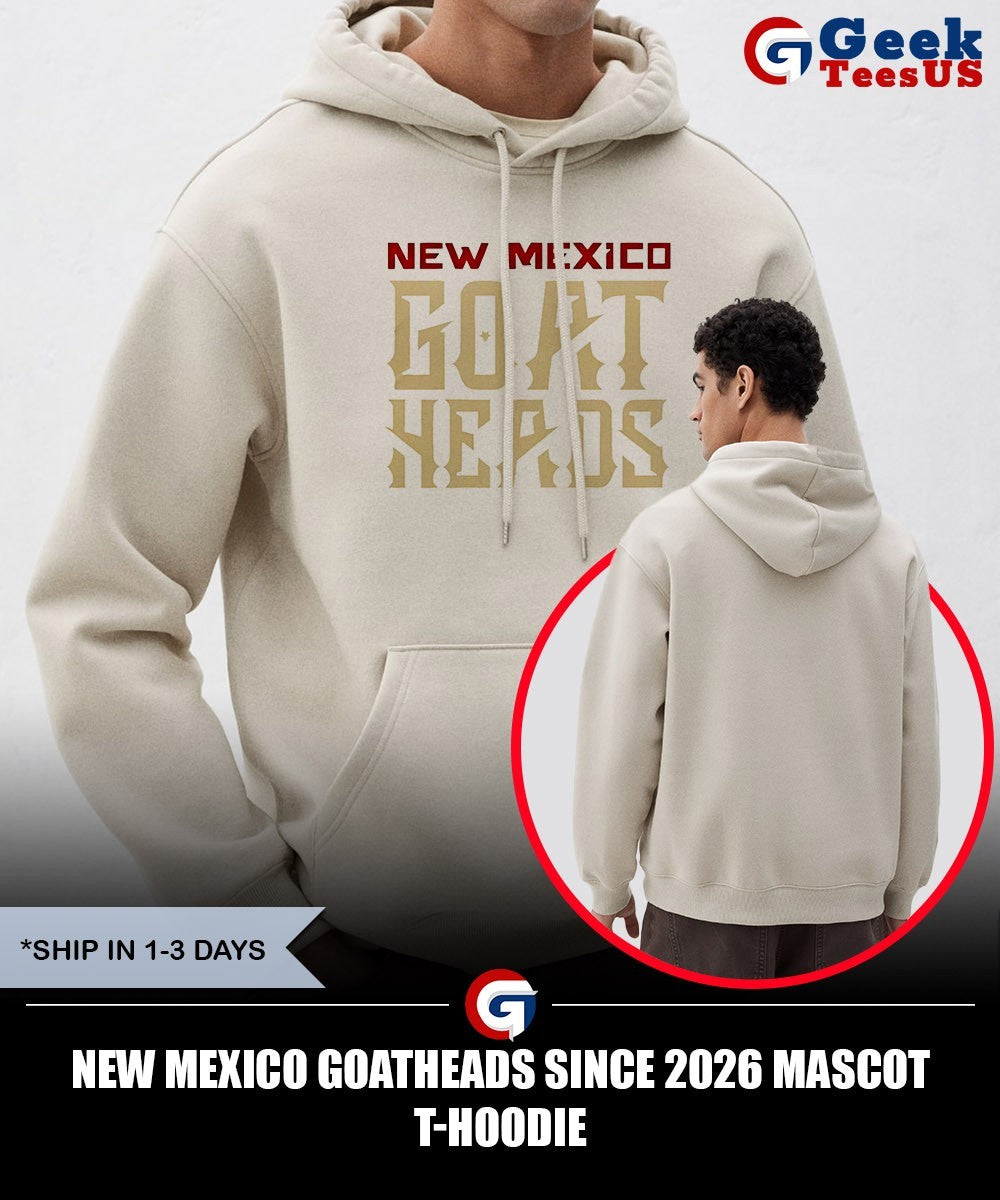 New Mexico Goatheads since 2026 mascot T-shirt