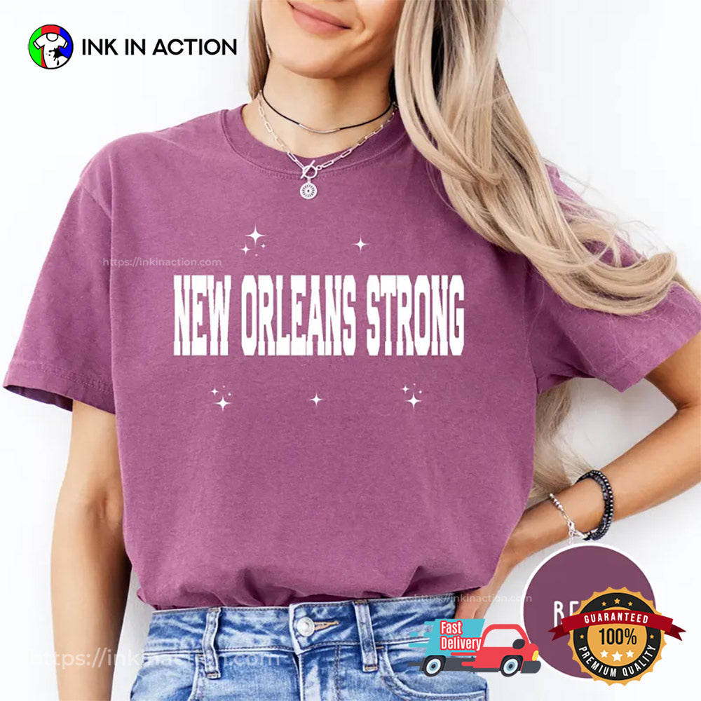 New Orleans Strong Comfort Colors Tee