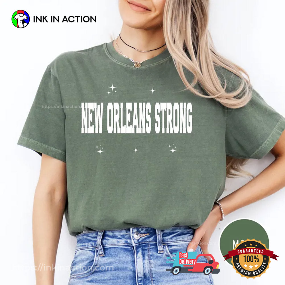 New Orleans Strong Comfort Colors Tee