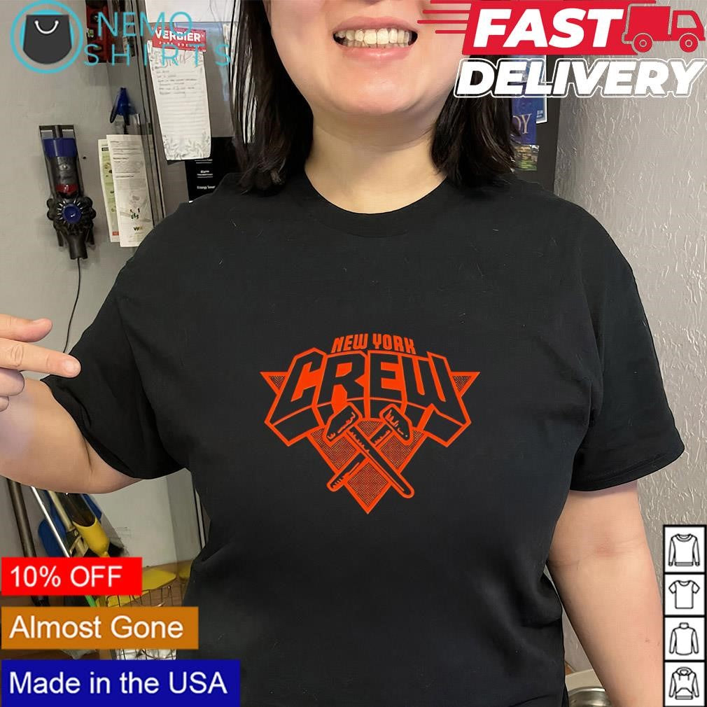 New York Crew crossed hammers shirt