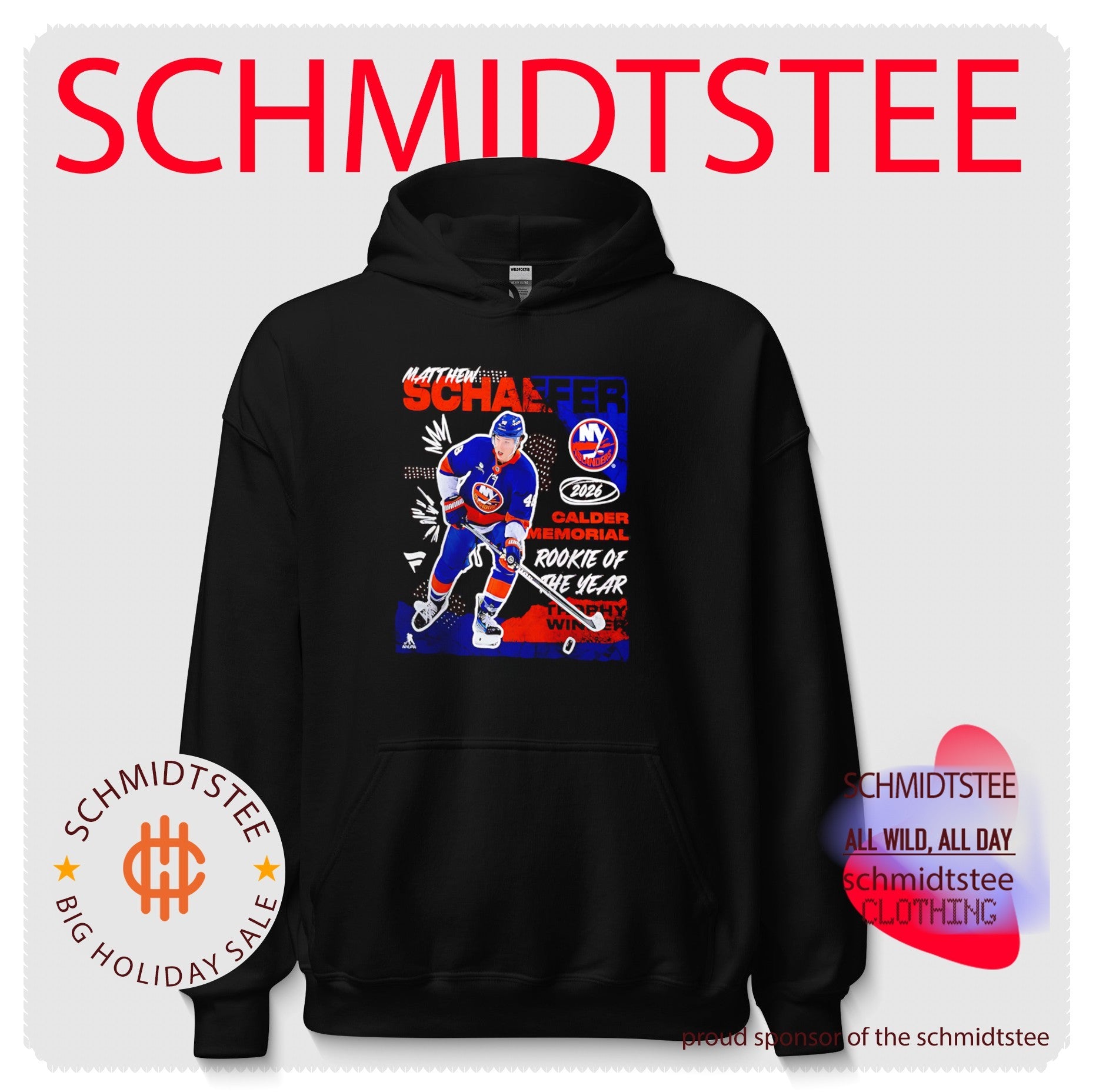 New York Islanders Matthew Schaefer 2026 Calder Memorial Trophy Winner shirt