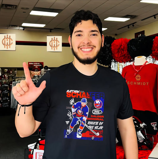 New York Islanders Matthew Schaefer 2026 Calder Memorial Trophy Winner shirt