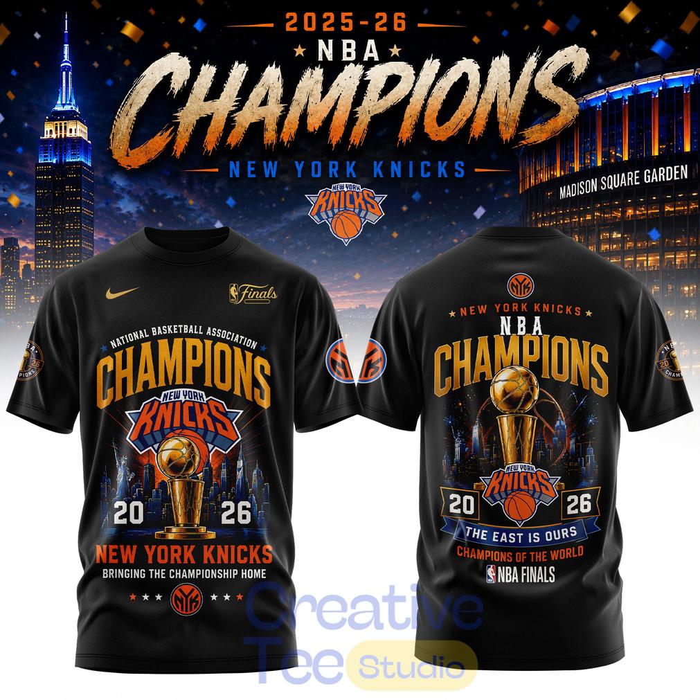 New York Knick 2026 NBA Champions T-Shirt