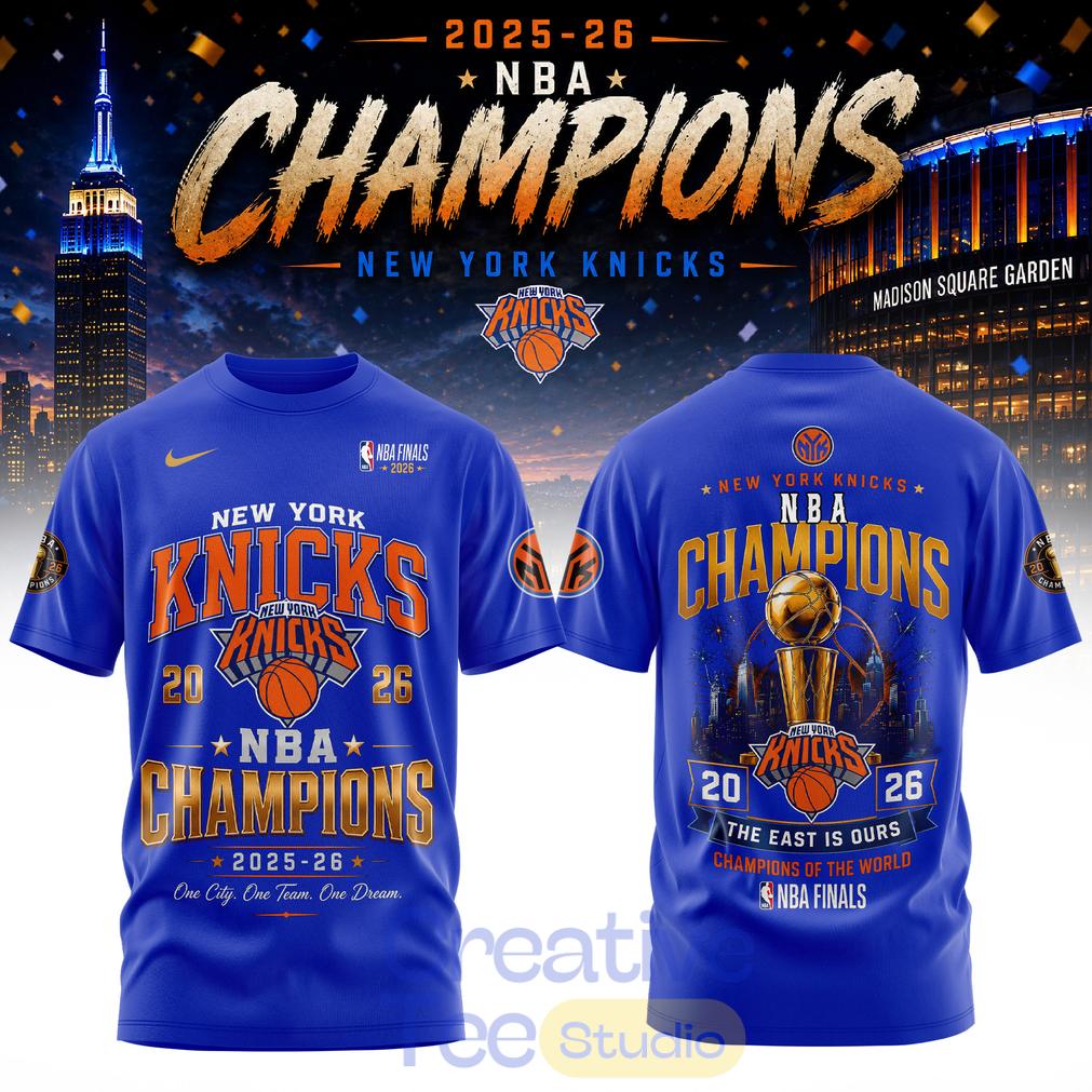 New York Knick 2026 NBA Champions T-Shirt